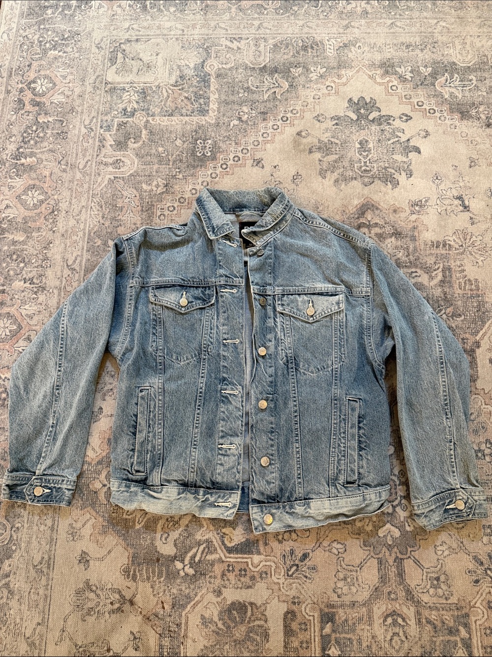 BDG Light Blue Denim Jacket - Classic Trucker Style